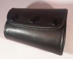 Soft Leather Gauntlet (Black Piping)